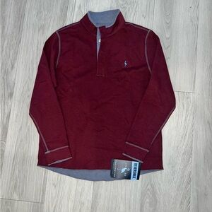 Tailorbyrd reversible double knit pullover NWT